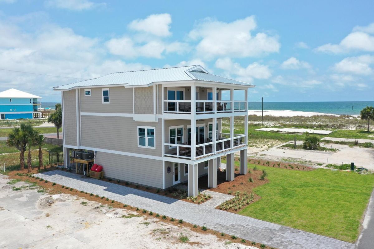 exterior of vacation rental